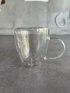 Staklene soljice za espresso sa drskom
