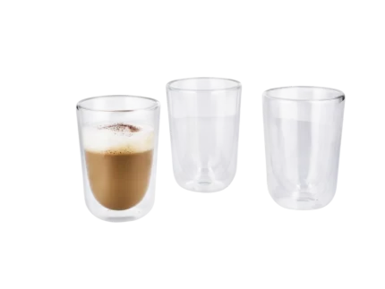 Staklena solja za capuccino duplo dno / 325ml